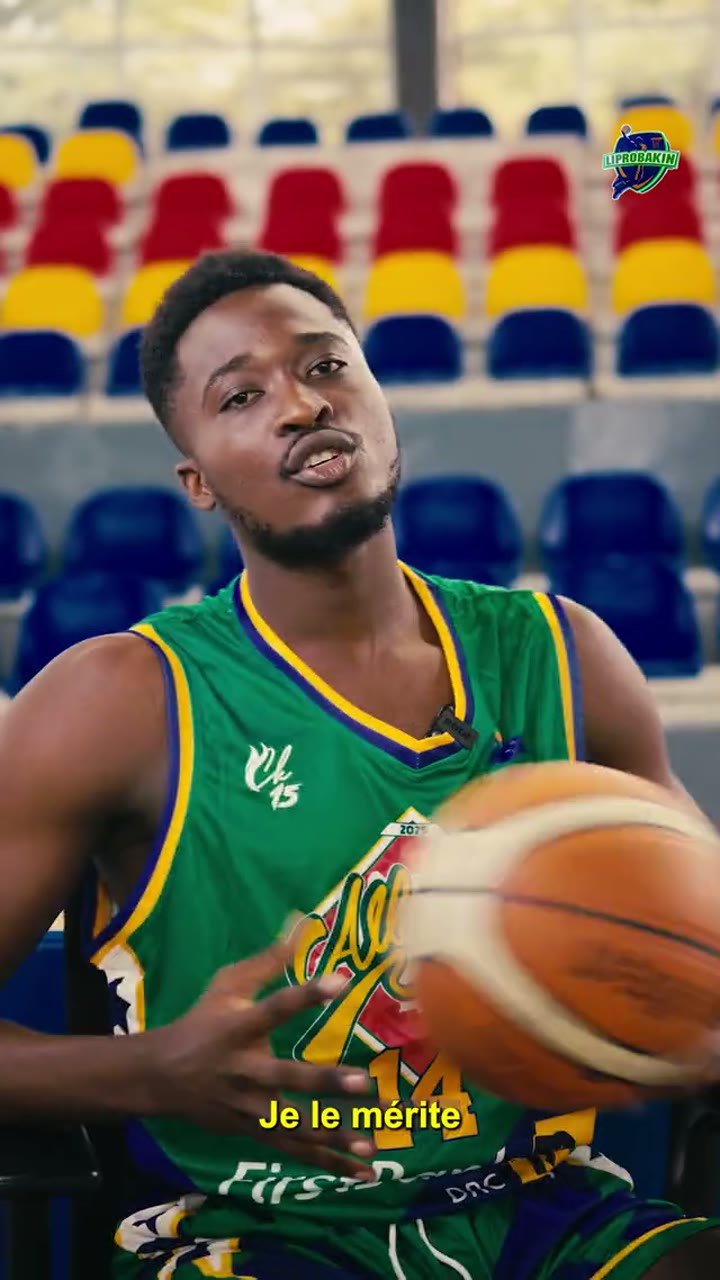 Entrevue d’un joueur de basketball pour la campagne LIPROBAKIN All Star Game